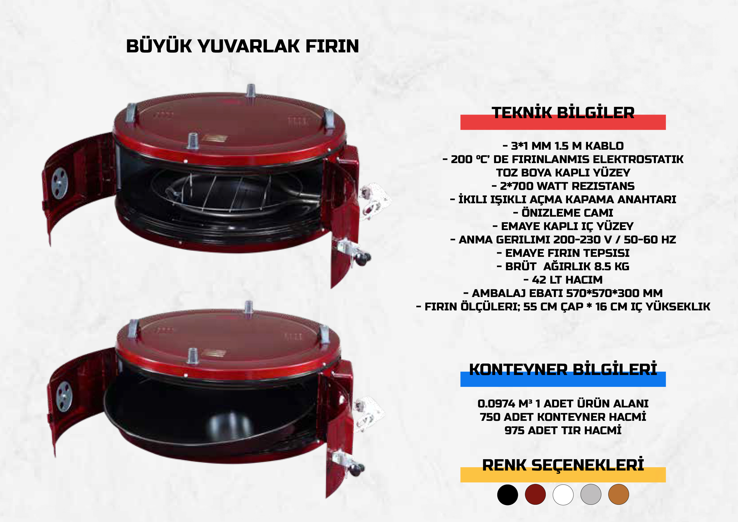 Büyük Yuvarlak Fırın